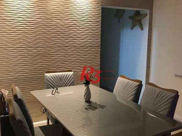 Apartamento com 2 dormitórios à venda, 85 m² por R$ 330.000,00 - Itararé - São Vicente/SP