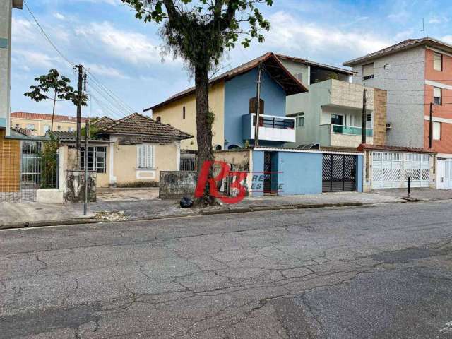 Bangalô com 3 dormitórios à venda, 360 m² por R$ 1.000.000,00 - Estuário - Santos/SP