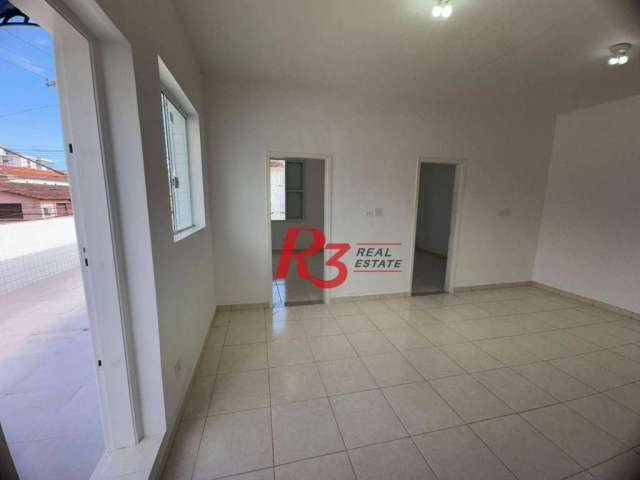 Casa com 3 dormitórios para alugar, 100 m² por R$ 3.700,00/mês - Campo Grande - Santos/SP