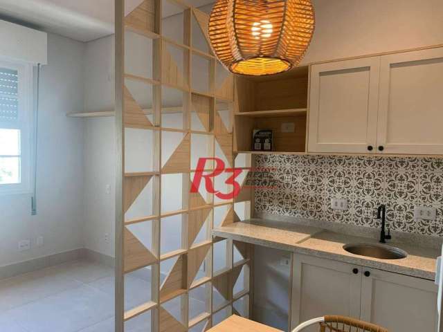 Studio à venda, 28 m² por R$ 340.000,00 - Ponta da Praia - Santos/SP