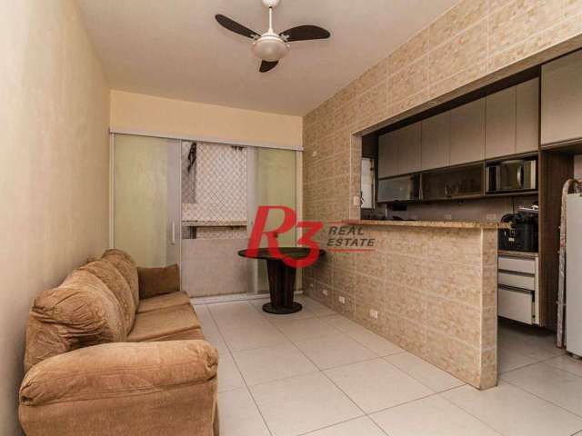 Apartamento com 2 dormitórios, 89 m² - venda por R$ 455.000,00 ou aluguel por R$ 3.715,19/mês - Boqueirão - Santos/SP