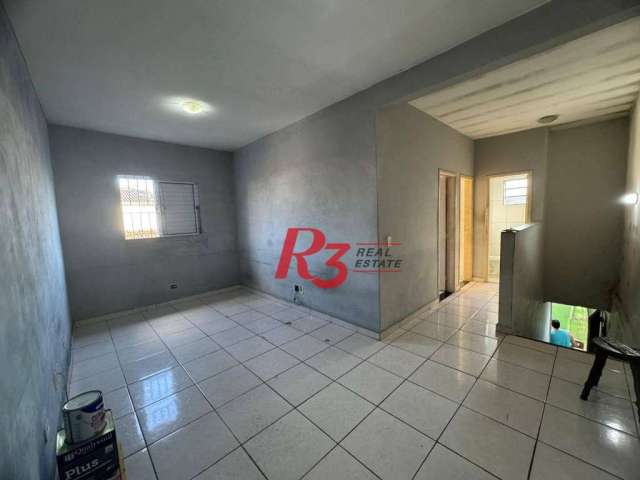 Casa com 2 dormitórios à venda, 55 m² por R$ 250.000,00 - Castelo - Santos/SP