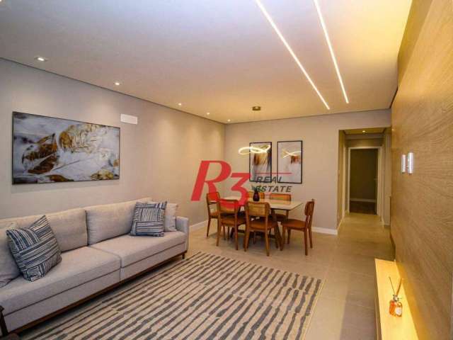 Apartamento à venda, 120 m² por R$ 1.080.000,00 - Gonzaga - Santos/SP