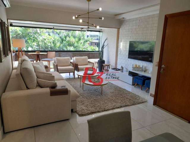 Apartamento com 3 dormitórios à venda, 140 m² por R$ 750.000,00 - Centro - Guarujá/SP