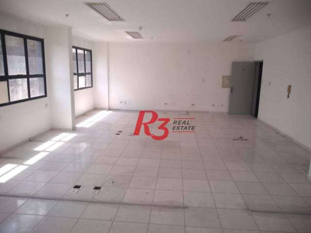 Sala, 81 m² - venda por R$ 230.000,00 ou aluguel por R$ 2.198,47/mês - Centro - Santos/SP