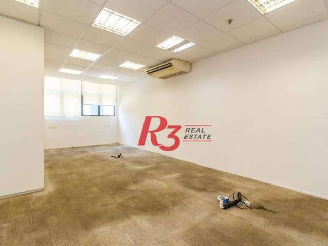 Sala para alugar, 90 m²  - Centro - Santos/SP