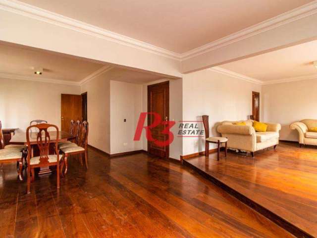 Apartamento com 4 dormitórios à venda, 232 m² - Boqueirão - Santos/SP