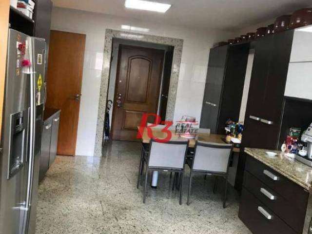 Apartamento Garden com 4 dormitórios à venda, 330 m² por R$ 3.200.000,00 - Aparecida - Santos/SP