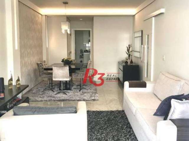 Apartamento à venda, 114 m² por R$ 1.180.000,00 - Pompéia - Santos/SP