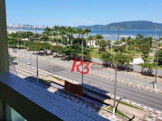 Apartamento para alugar, 111 m² por R$ 4.500,00/mês - José Menino - Santos/SP