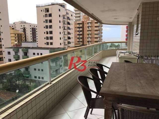 Apartamento com 3 dormitórios à venda, 120 m² por R$ 700.000,00 - Tupi - Praia Grande/SP