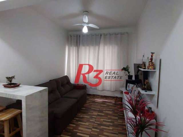 Apartamento à venda, 50 m² por R$ 340.000,00 - Embaré - Santos/SP