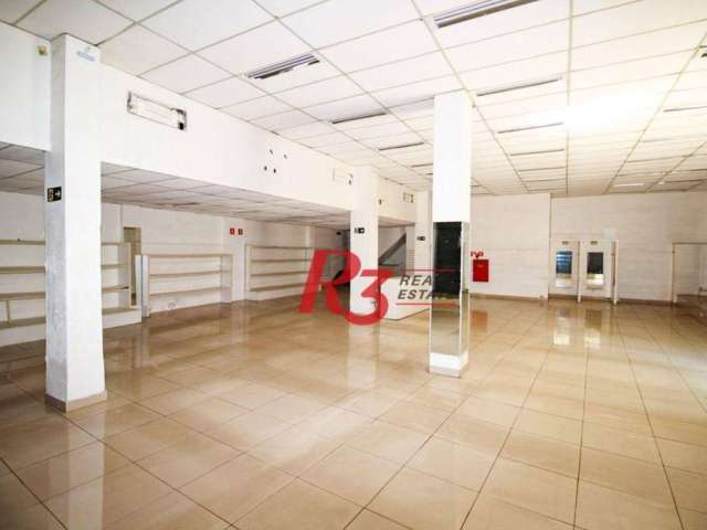 Loja para alugar, 320 m² - Centro - Santos/SP