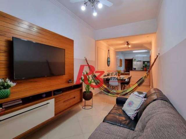 Casa com 2 dormitórios à venda, 110 m² - Boqueirão - Santos/SP