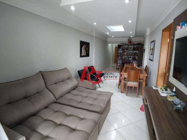 Apartamento com 3 dormitórios à venda, 116 m² por R$ 636.000,00 - Guilhermina - Praia Grande/SP