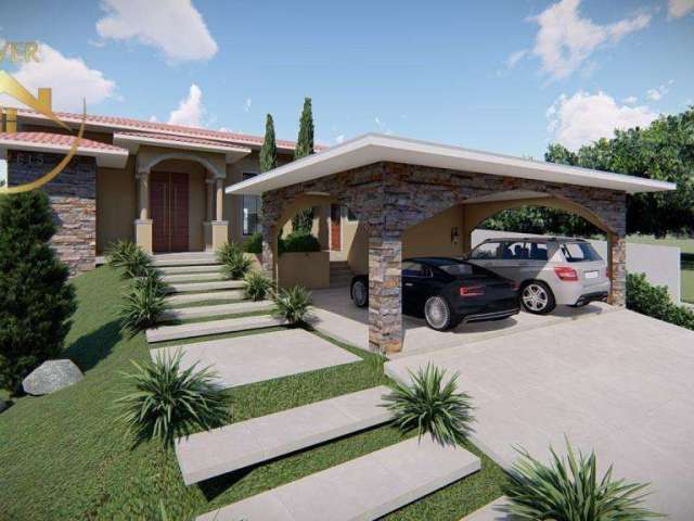 Casa à venda em Campinas, Loteamento Residencial Entre Verdes (Sousas), com 3 suítes, com 443 m²
