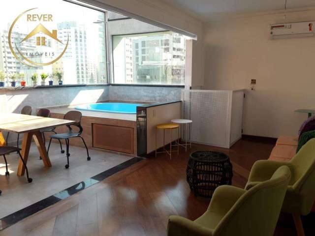 Cobertura à venda em Campinas, Cambuí, com 2 suítes, com 118 m², Edificio Vila Inglesa