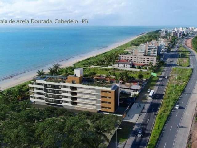 Apartamentos com 03 qtos, 100m², 126m², 127m² - areia dourada pé na areia em