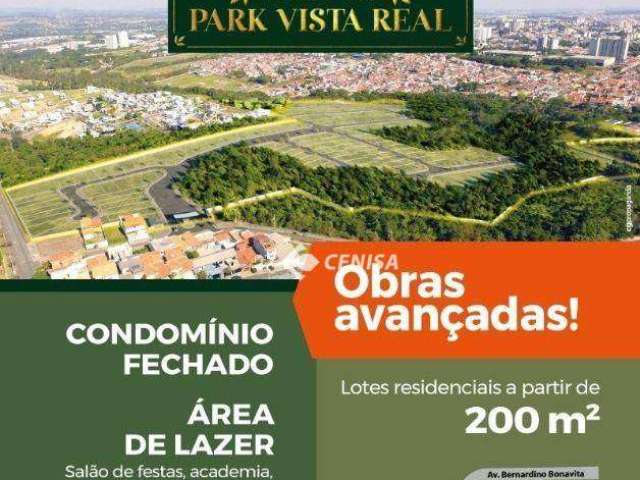 Terreno à venda, 300 m² - Condomínio Park Vista Real - Indaiatuba/SP