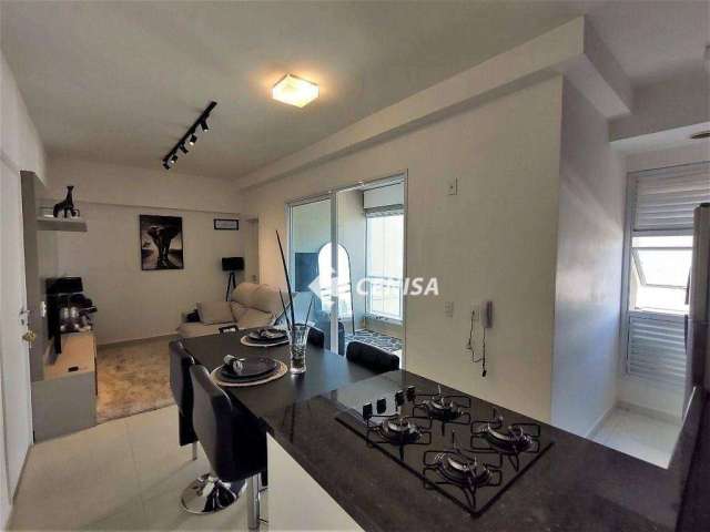 Apartamento com 1 suíte à venda, 55 m² por R$ 630.000 - Condomínio Sky Towers Home - Indaiatuba/SP