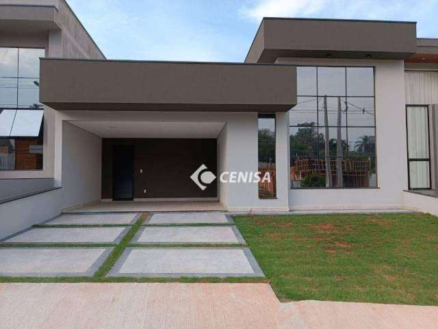 Casa com 3 suítes à venda, 215 m² - Condomínio Piemonte - Indaiatuba/SP