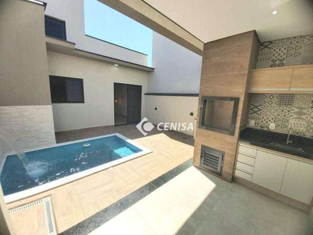 Casa com 3 quartos à venda, 111 m² - Condomínio Vista Verde - Indaiatuba/SP