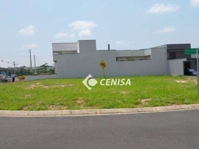 Terreno à venda, 261 m² - Condomínio Park Gran Reserve - Indaiatuba/SP