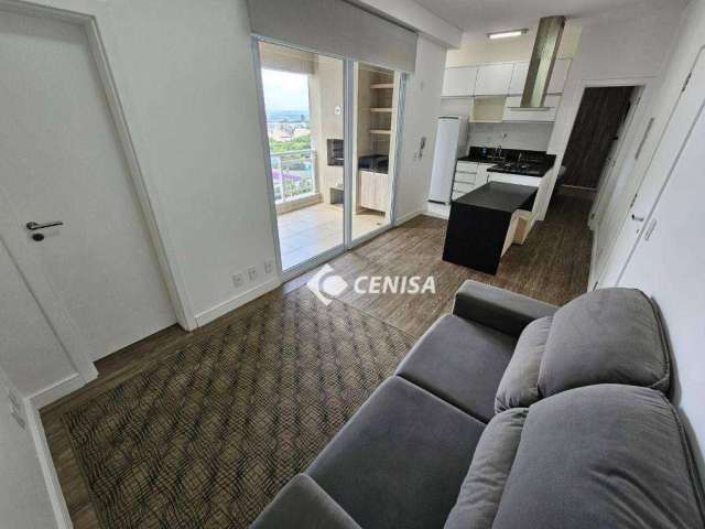 Apartamento de 1 suíte à venda, 55 m² - Condomínio Sky Towers Home - Indaiatuba/SP