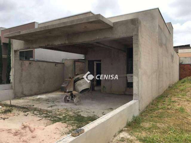 Casa com 3 quartos à venda, 130 m² - Condomínio Jardim Toscana - Indaiatuba/SP