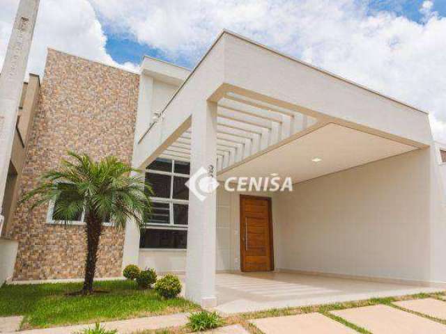 Casa com 3 quartos, 110 m² - venda ou aluguel - Condomínio Vila Ytu - Indaiatuba/SP