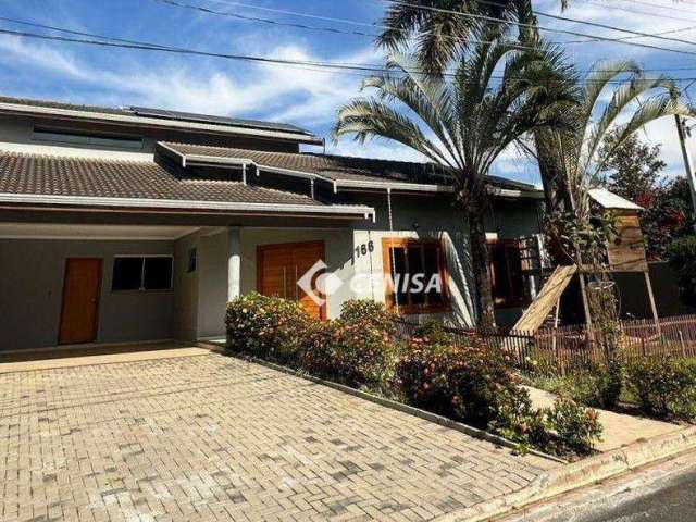 Casa com 4 suítes 291 m² - venda por R$ 1.900.000 ou aluguel por R$ 9.763/mês - Condomínio Vila Inglesa - Indaiatuba/SP