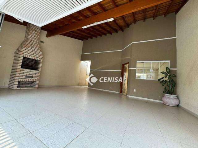 Casa com 3 dormitórios à venda, 118 m² por R$ 595.000,00 - Jardim Paulista I - Indaiatuba/SP