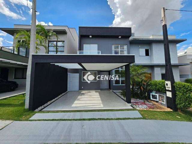 Casa com 3 suítes, 161 m² - venda ou aluguel - Condomínio Park Real - Indaiatuba/SP