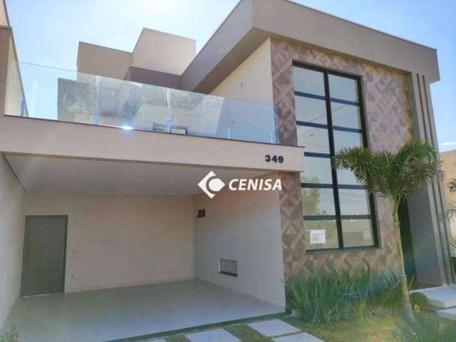 Casa com 3 dormitórios à venda, 245 m² - Condomínio Alto de Itaici - Indaiatuba/SP