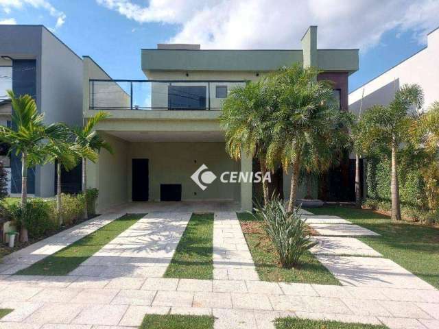 Casa com 3 suítes, 284 m² - venda ou aluguel - Condomínio Alto de Itaici - Indaiatuba/SP