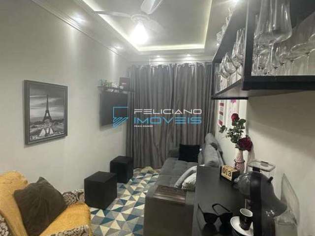 Apartamento com 1 quarto à venda na Rua Flamengo, Guilhermina, Praia Grande, 59 m2 por R$ 259.000