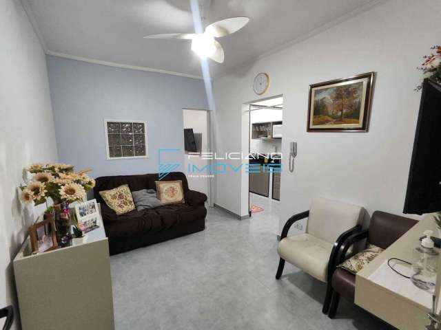 Apartamento com 1 quarto à venda na Avenida Marechal Maurício José Cardoso, Canto do Forte, Praia Grande, 30 m2 por R$ 201.400