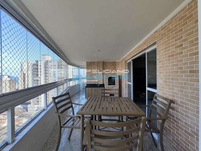 Apartamento com 4 quartos à venda na Avenida Jorge Hagge, Aviação, Praia Grande, 168 m2 por R$ 770.000