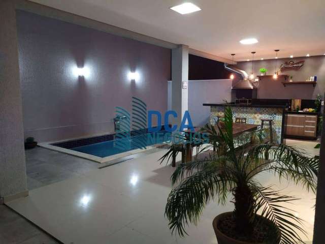 Lindo sobrado 220 m² 3 quartos Piscina Condomínio Tecoara Taubaté