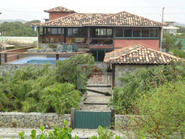 Casa em Condomínio Mobiliada para Venda em Armação dos Búzios, Rasa, 5 dormitórios, 5 suítes, 6 banheiros, 2 vagas