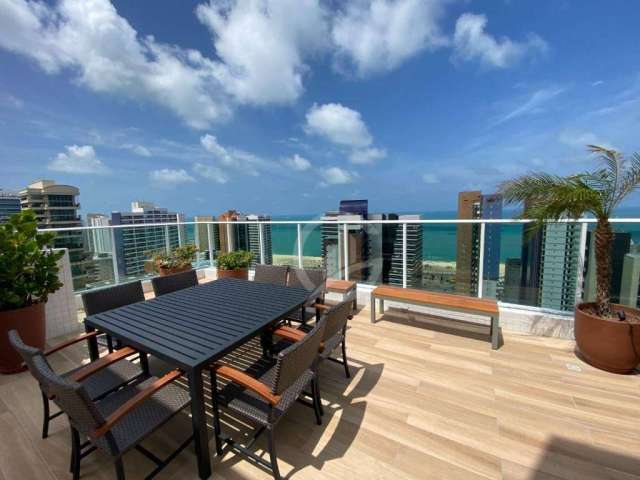 Apartamento Infinity vista mar, com 2 dormitórios à venda, 56 m² por R$ 915.000 - Meireles - Fortaleza/CE