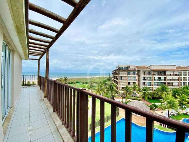 Cobertura Beach Living, vista mar, com 3 dormitórios à venda, 277 m² por R$ 2.000.000 - Porto das Dunas - Aquiraz/CE