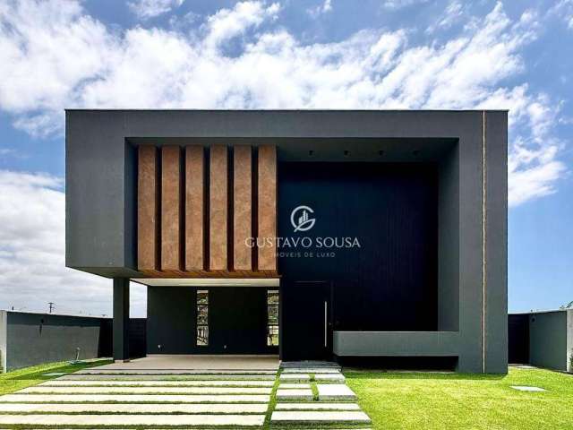 Casa com 4 dormitórios à venda, 432 m² por R$ 3.390.000 - Cidade Alpha - Eusébio/CE