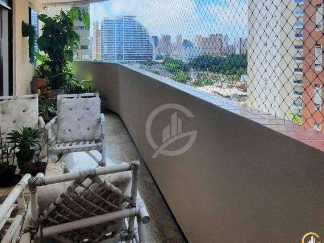 Apartamento com 220 m² na melhor Localização da Aldeota vista Praça das Flores por Apenas R$ 770.000,00