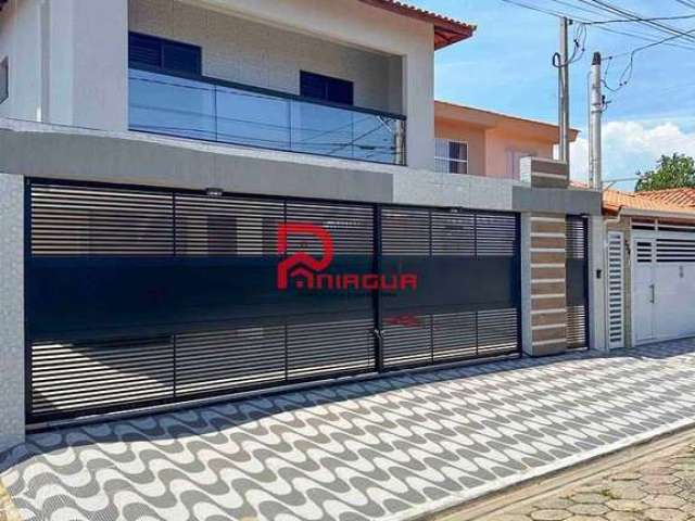 Casa em condomínio fechado com 2 quartos à venda na Rua Sertanista Francisco Meirelles, 244, Tupi, Praia Grande, 47 m2 por R$ 275.000