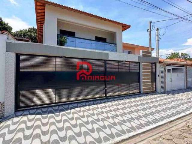 Casa em condomínio fechado com 2 quartos à venda na Rua Sertanista Francisco Meirelles, 244, Tupi, Praia Grande, 46 m2 por R$ 275.000