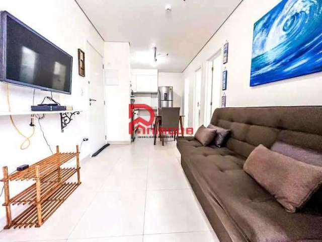 Apartamento com 1 quarto à venda na Rua Luiz Antônio de Andrade Vieira, 150, Boqueirão, Praia Grande, 40 m2 por R$ 350.000