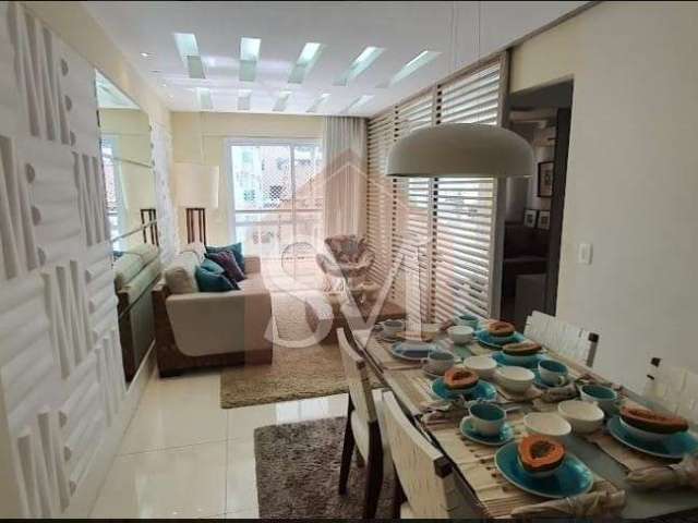 Ituverava - oportunidade  de venda do apartamento decorado , com 77,67 m² 3 suítes , vaga dupla, porcelanato.