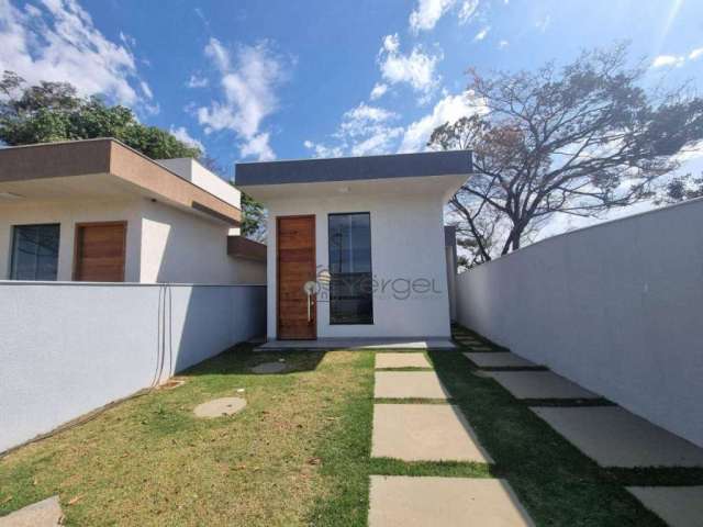 Casa com 3 dormitórios à venda, 95 m² por R$ 680.000,00 - Joana Marques - Lagoa Santa/MG