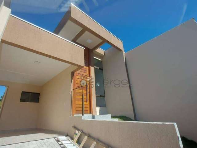 Casa com 3 dormitórios à venda, 101 m² por R$ 685.000 - Portal do Sol - Lagoa Santa/MG